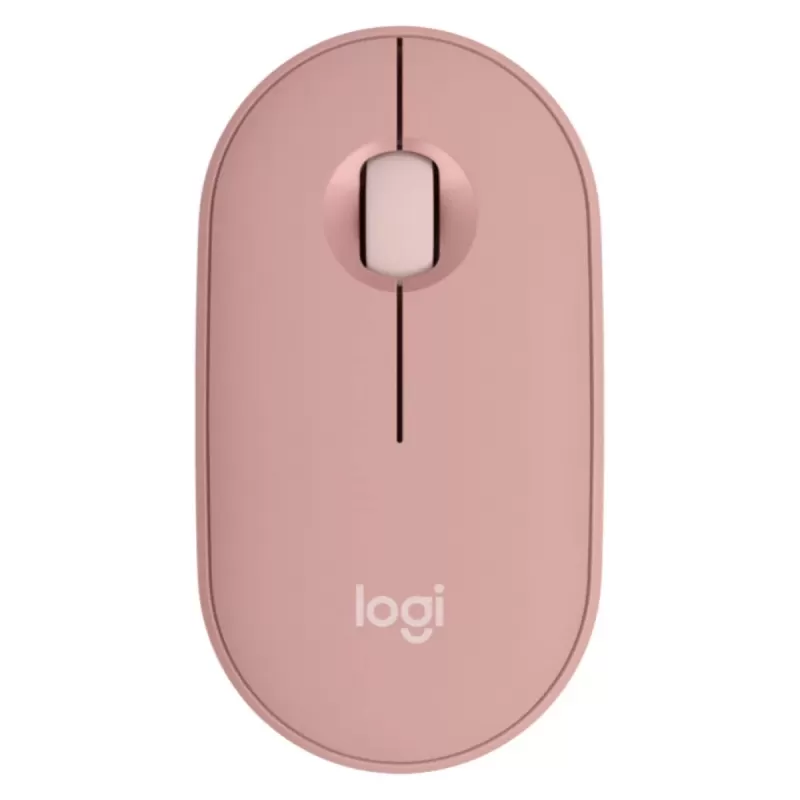 עכבר אלחוטי Logitech M350s Pepple 2 ורוד עכבר אלחוטי Logitech M350s Pepple 2 ורוד