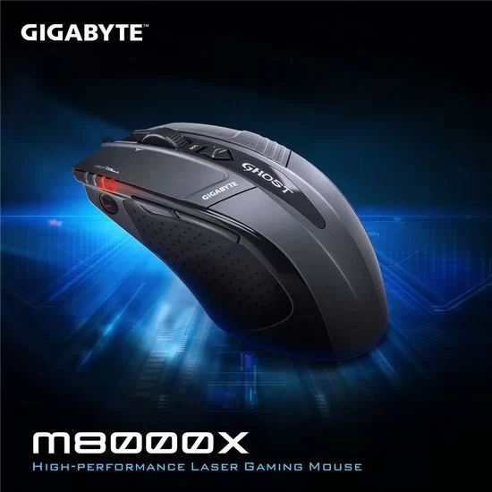 עכבר גיימינג Gigabyte M8000X צבע שחור - יבואן רשמי