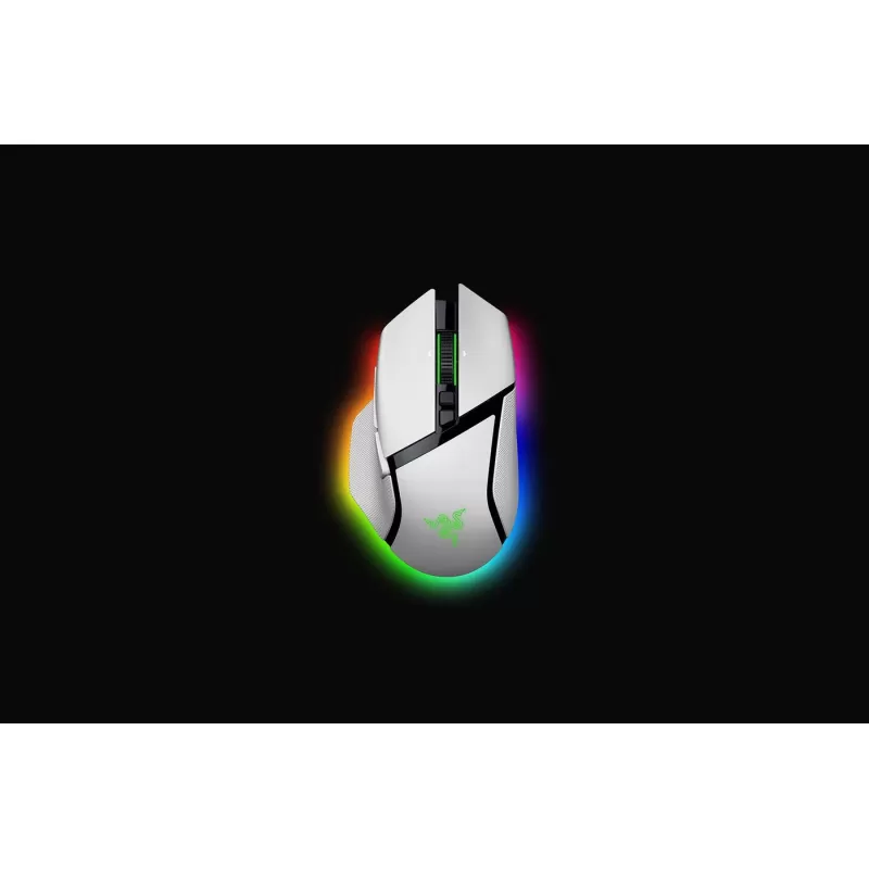 עכבר גיימינג אלחוטי RAZER BASILISK V3 PRO 35K לבן