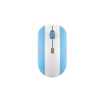 Беспроводная Мышь Lenovo 350 Bluetooth Silent Mouse (Fan Edition - Argentina) Цвет:синий, белый