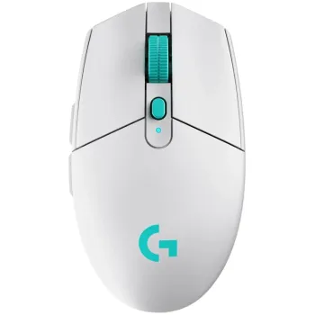 עכבר גיימינג אלחוטי Logitech G304 X Lightspeed צבע לבן