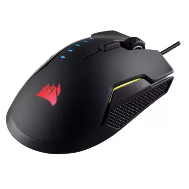 Gaming Mouse Corsair GLAIVE RGB Gaming Mouse - Aluminum Color:black Gaming Mouse Corsair GLAIVE RGB Gaming Mouse - Aluminum Color:black