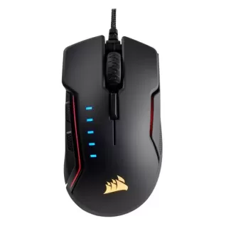 Gaming Mouse Corsair GLAIVE RGB Gaming Mouse - Aluminum Color:black Gaming Mouse Corsair GLAIVE RGB Gaming Mouse - Aluminum Color:black