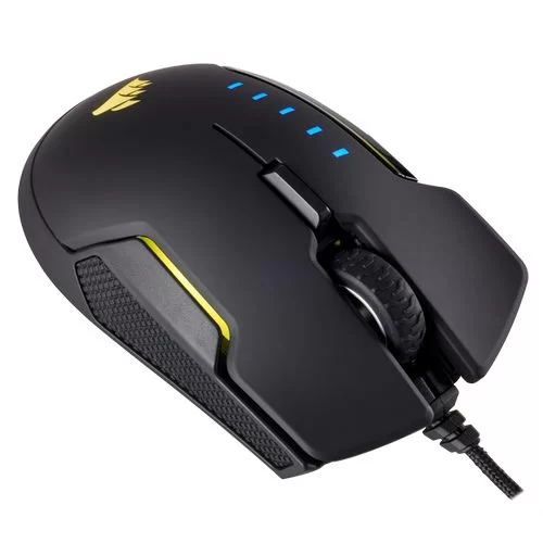 Gaming Mouse Corsair GLAIVE RGB black