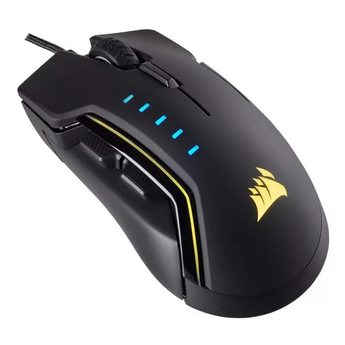 Gaming Mouse Corsair GLAIVE RGB black