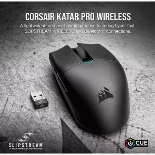 Wireless Gaming Mouse Corsair KATAR PRO Wireless Color:black Wireless Gaming Mouse Corsair KATAR PRO Wireless Color:black