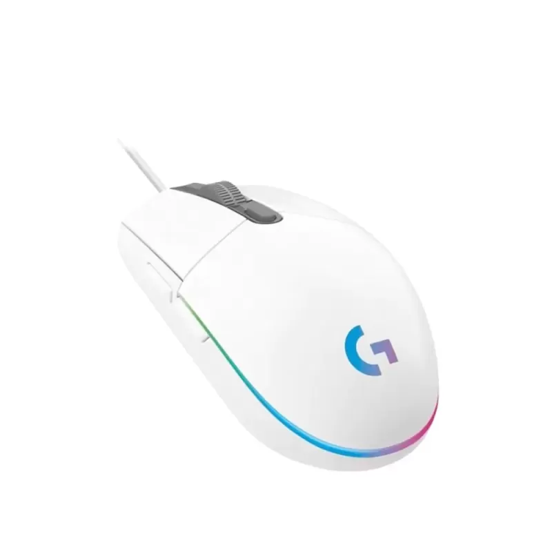 Gaming Mouse Logitech G102 LIGHTSYNC white