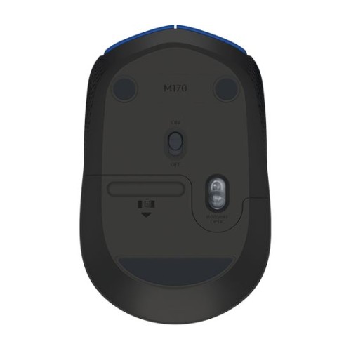 Беспроводная Мышь Logitech M171 черный, серый
