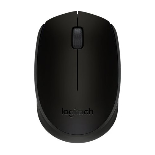 Беспроводная Мышь Logitech M171 черный, серый