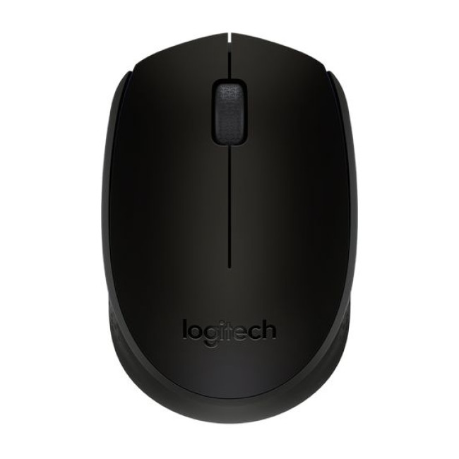 Беспроводная Мышь Logitech M171 черный, серый
