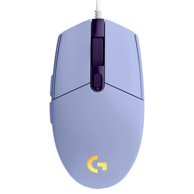 Gaming Mouse Logitech G203 Lightsync RGB purple