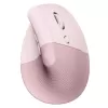 עכבר ארגונומי אלחוטי Logitech Lift Vertical ורוד