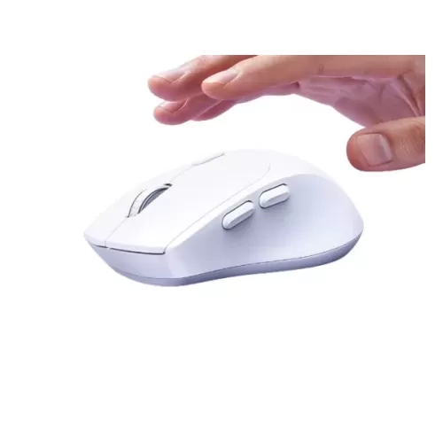 Wireless Mouse CUDY MS9945 2.4G + Bluetooth Wireless Color:white