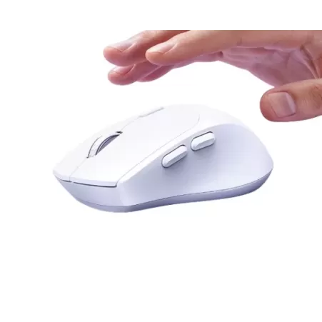Wireless Mouse CUDY MS9945 2.4G + Bluetooth Wireless Color:white