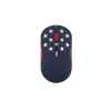 Wireless Mouse Lenovo 350 Bluetooth Silent Mouse (Fan Edition - US) Color:blue, white, red