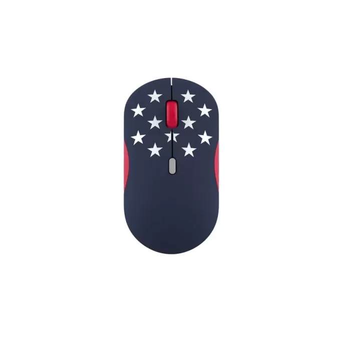 Wireless Mouse Lenovo 350 Bluetooth Silent Mouse (Fan Edition - US) Color:blue, white, red