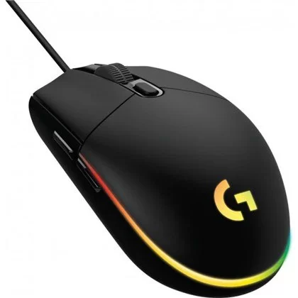עכבר גיימינג Logitech G102 צבע שחור