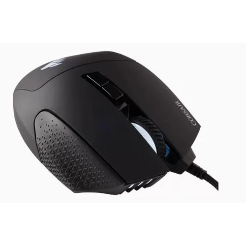 עכבר גיימינג חוטי Corsair SCIMITAR RGB ELITE Optical MOBA/MMO צבע שחור