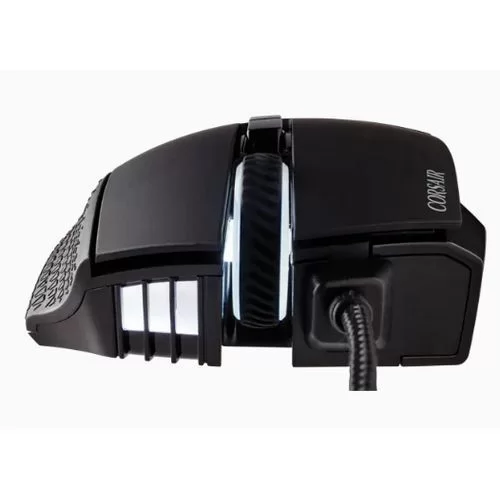 עכבר גיימינג חוטי Corsair SCIMITAR RGB ELITE Optical MOBA/MMO צבע שחור