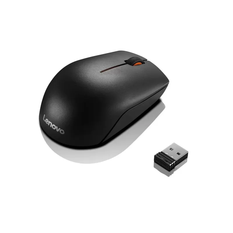 Wireless Mouse Lenovo 300 Wireless Compact Mouse Color:black