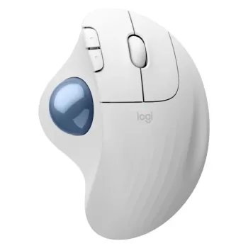 Эргономичная беспроводная мышь Logitech ERGO M575S Trackball white
