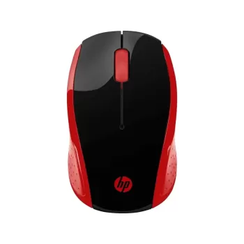 עכבר אלחוטי HP 200 Wireless Mouse אדום עכבר אלחוטי HP 200 Wireless Mouse אדום