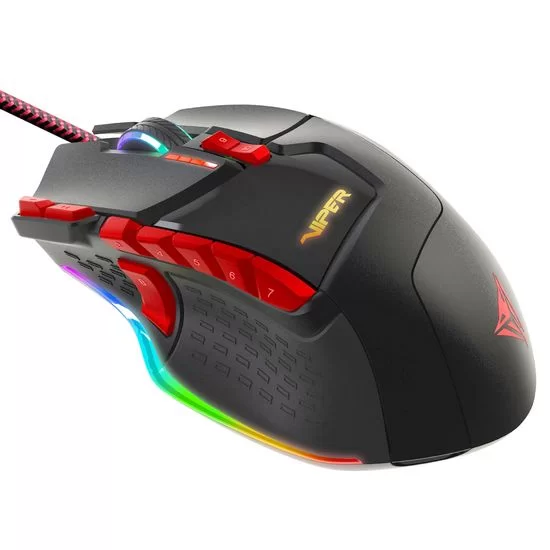 Игровая Мышь Patriot VIPER V570 RGB LASER GAMING Цвет:чёрный