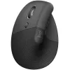 עכבר אלחוטי Logitech Lift לשמאליים גרפיט צבע שחור