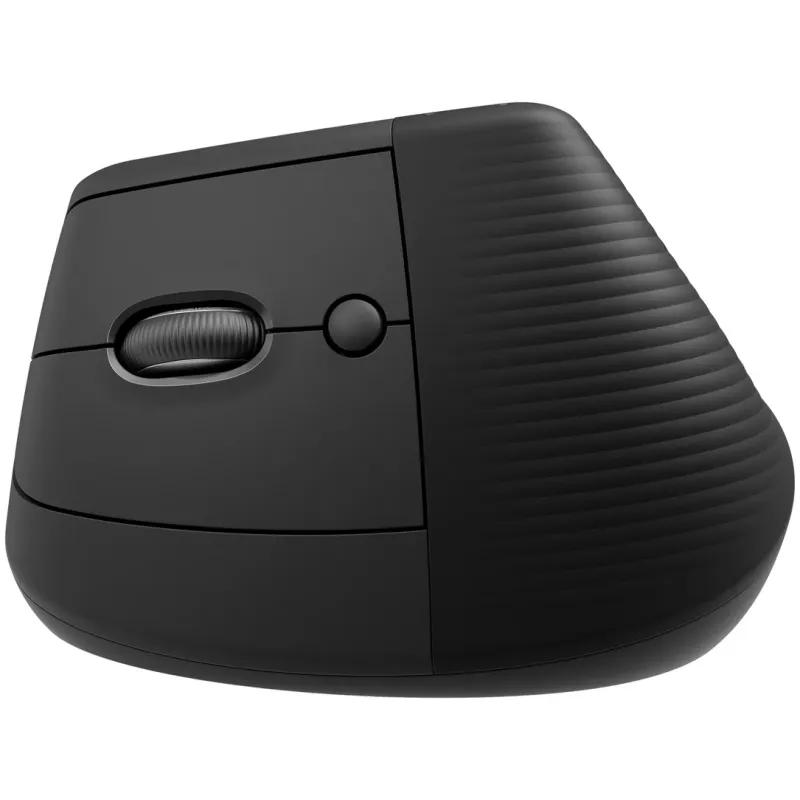 עכבר אלחוטי Logitech Lift לשמאליים גרפיט צבע שחור