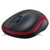 Wireless Mouse Logitech M185 red