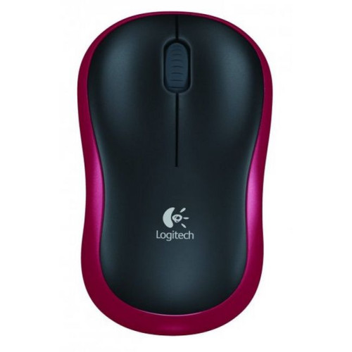 עכבר אלחוטי Logitech M185 אדום