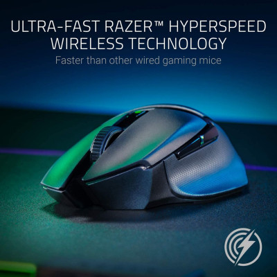 עכבר גיימינג אלחוטי Razer Basilisk X HyperSpeed צבע שחור עכבר גיימינג אלחוטי Razer Basilisk X HyperSpeed צבע שחור