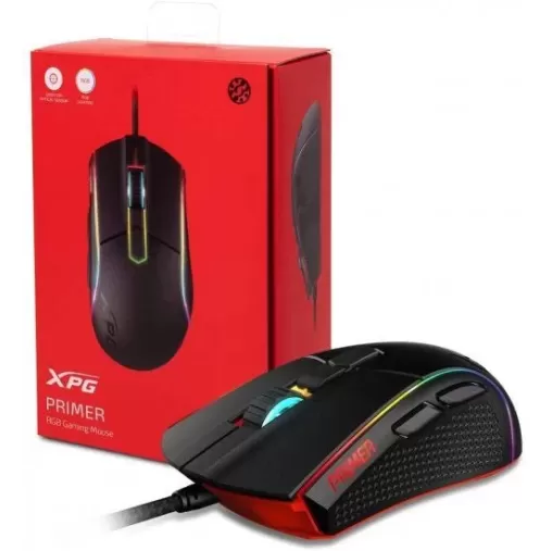 עכבר גיימינג XPG PRIMER RGB צבע שחור