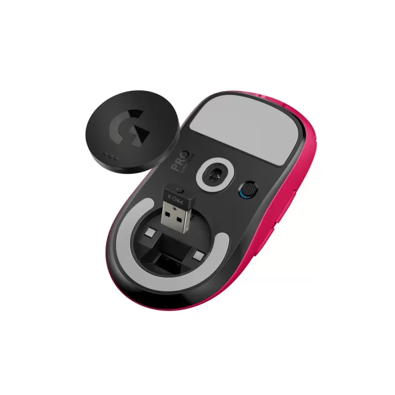 עכבר גיימינג אלחוטי Logitech G Pro X Superlight ורוד
