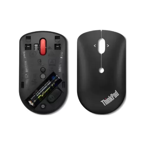 עכבר אלחוטי Lenovo ThinkPad USB-C Wireless Compact Mouse צבע שחור