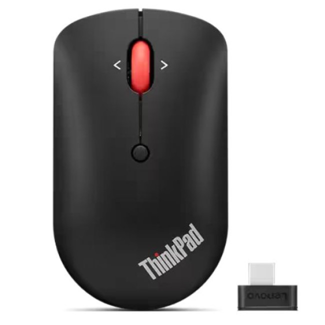 Wireless Mouse Lenovo ThinkPad USB-C Wireless Compact Mouse Color:black