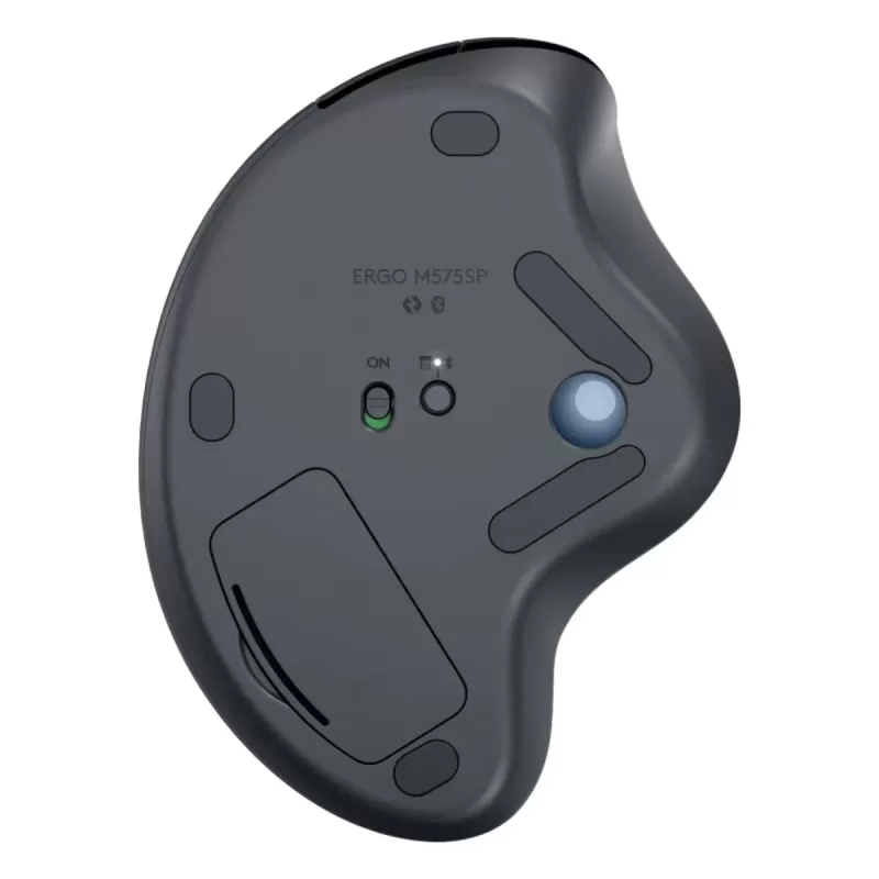 Ergonomic Wireless Mouse Logitech Ergo M575S Trackball black