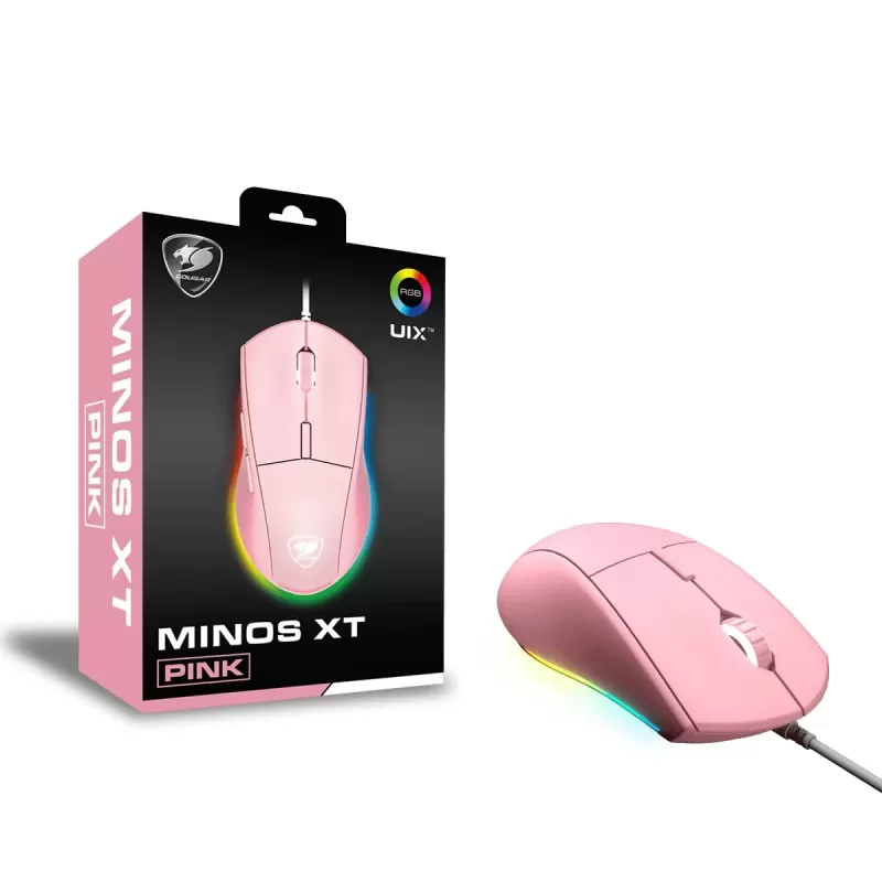 Мышь COUGAR MINOS XT Цвет:розовый Мышь COUGAR MINOS XT Цвет:розовый