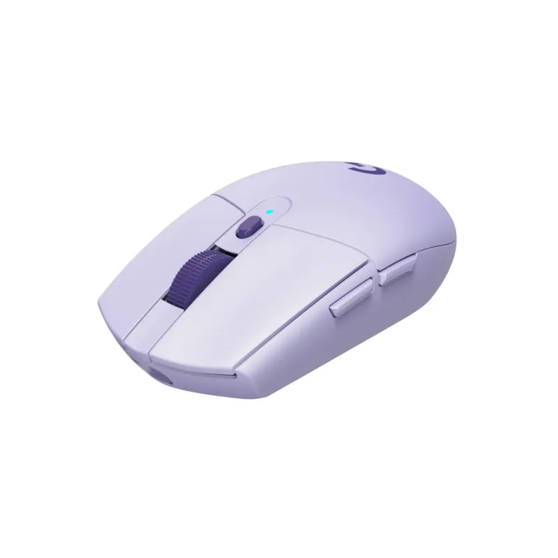 עכבר גיימינג אלחוטי Logitech G304 X Lightspeed צבע סגול