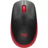 Wireless Mouse Logitech M190 red