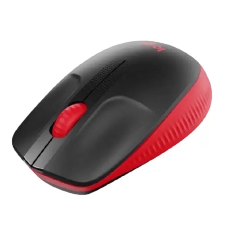 Wireless Mouse Logitech M190 red