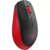 Wireless Mouse Logitech M190 red