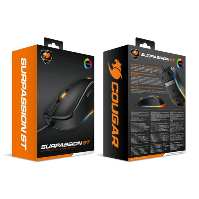 Gaming Mouse COUGAR SURPASSION ST Color:black Gaming Mouse COUGAR SURPASSION ST Color:black