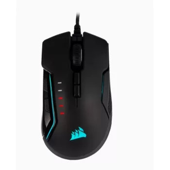 Gaming Mouse Corsair GLAIVE RGB PRO Aluminum Color:black Gaming Mouse Corsair GLAIVE RGB PRO Aluminum Color:black