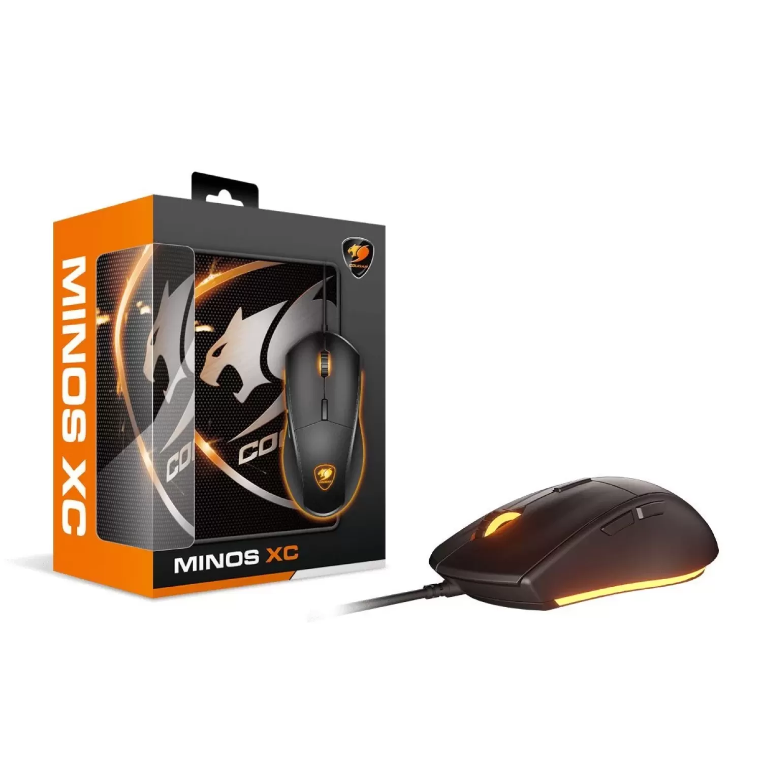 Gaming Mouse and Pad COUGAR MINOS XC +SPEED XC Color:black