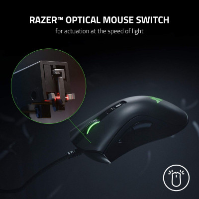 Gaming Mouse RAZER DEATHADDER V2 Color:black Gaming Mouse RAZER DEATHADDER V2 Color:black