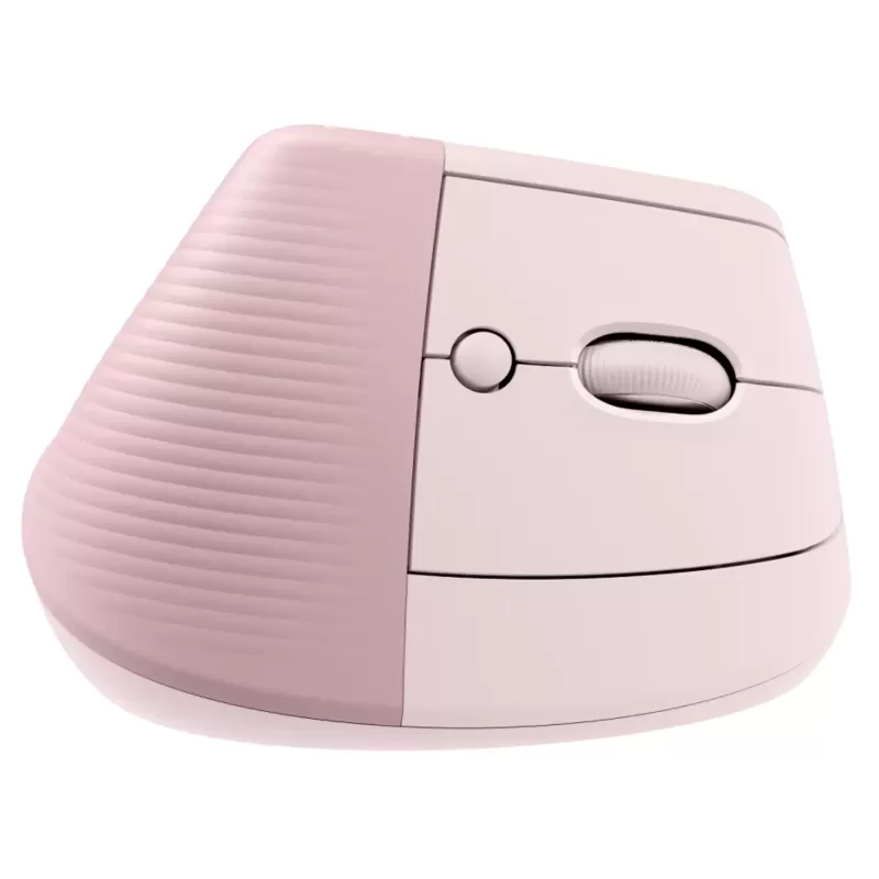 Ergonomic Wireless Mouse Logitech Lift Vertical Rose Color:Rose