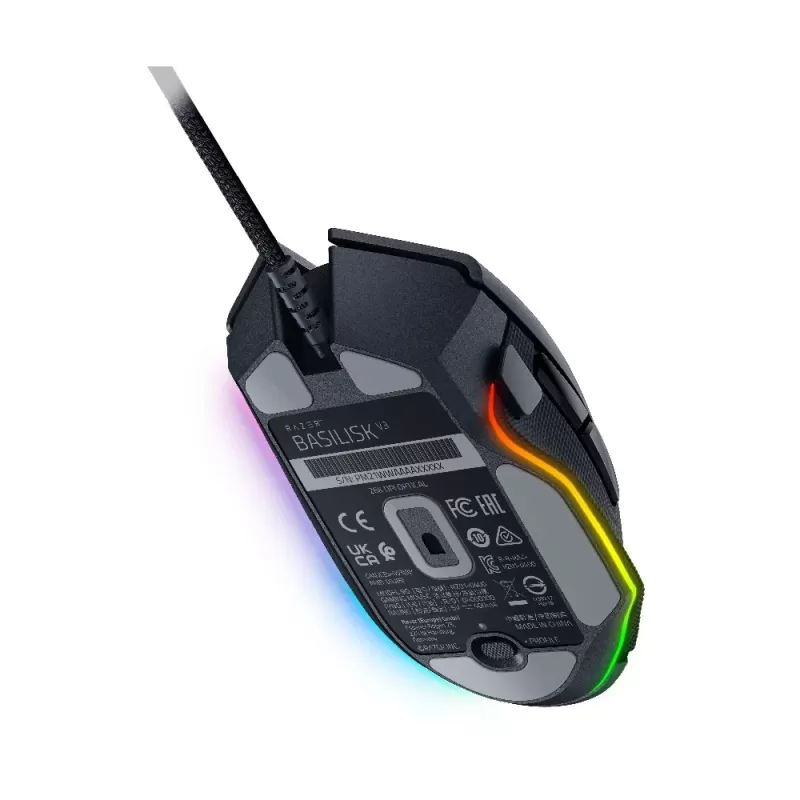 Wired Gaming Mouse RAZER Basilisk V3 RGB Color:black