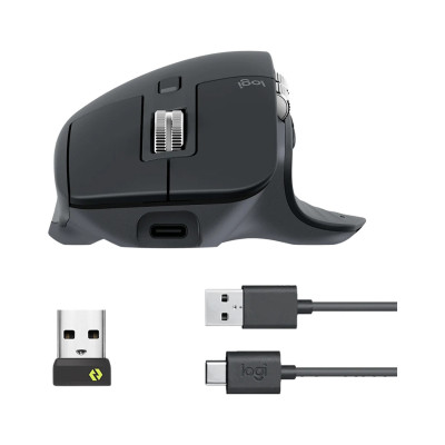 Беспроводная Мышь Logitech MX Master 3S темно-серый Беспроводная Мышь Logitech MX Master 3S темно-серый