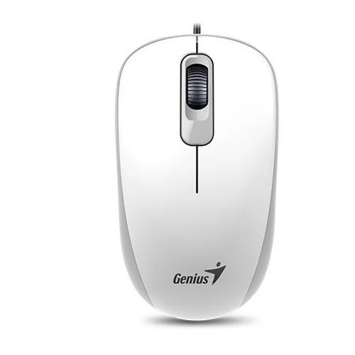 עכבר חוטי Genius DX-110 לבן עכבר חוטי Genius DX-110 לבן